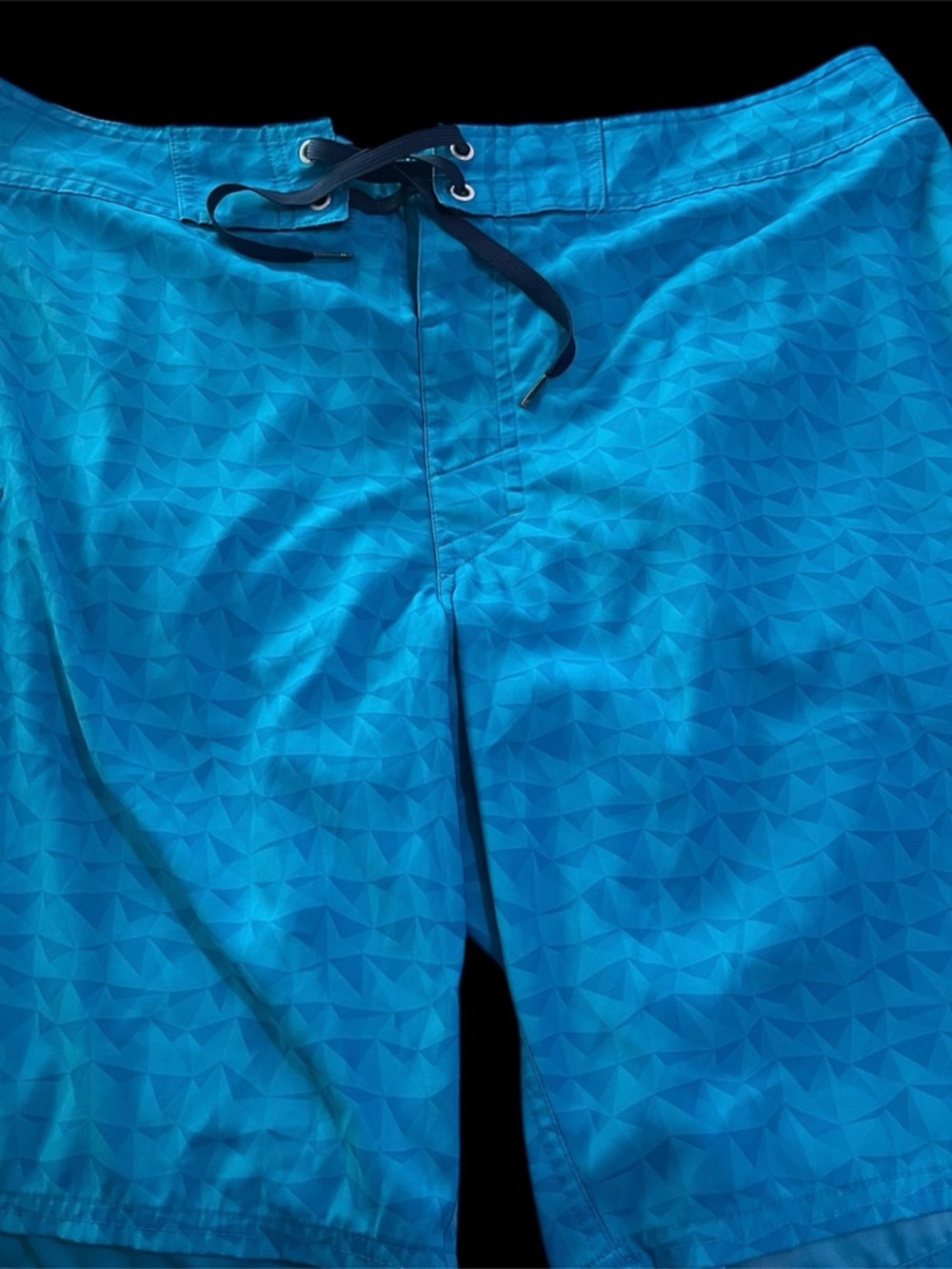 Under Armour Teal Geometric Swim Board Shorts